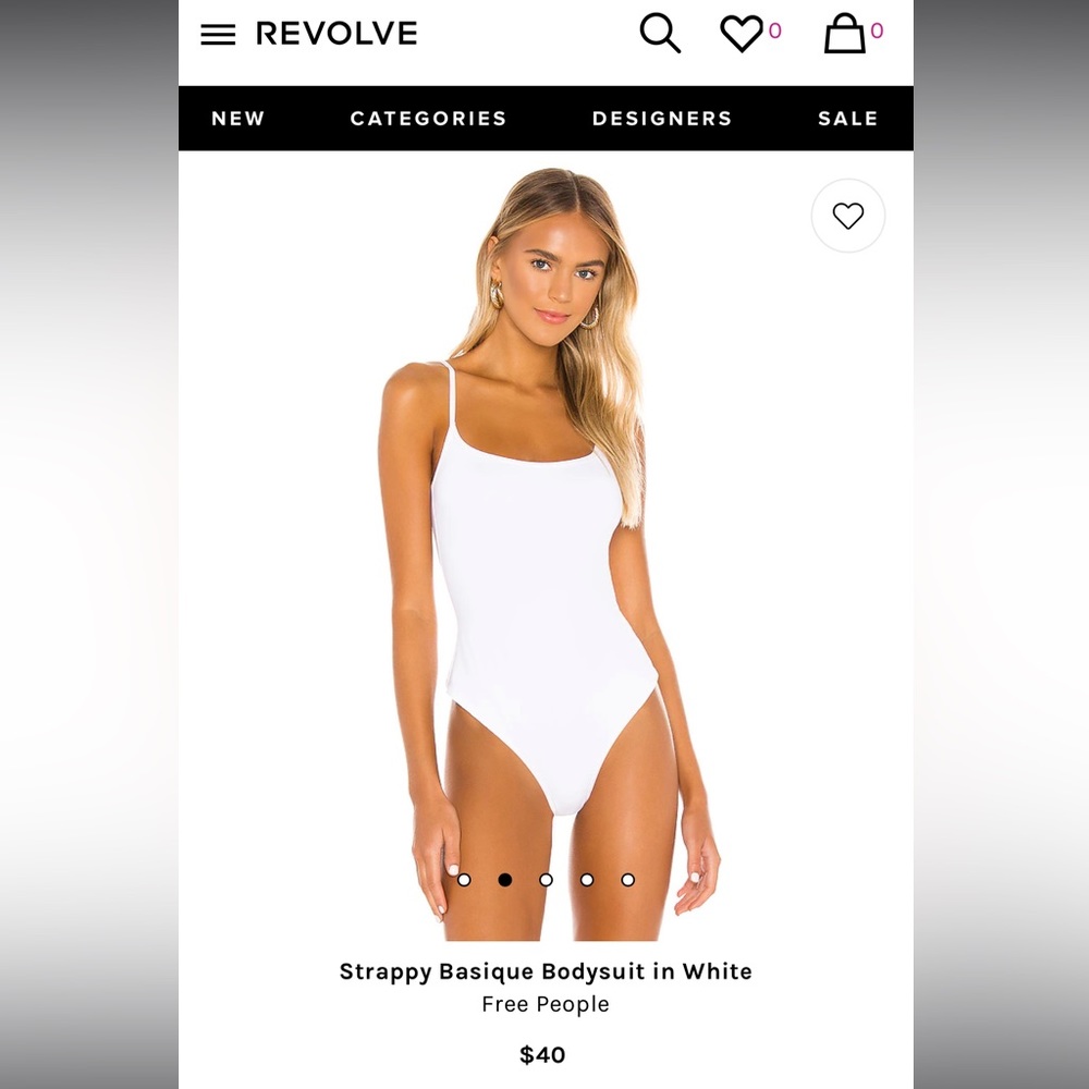 Free People Strappy Basique Bodysuit